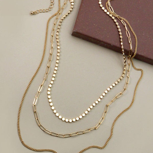 Unique Chain Multi Layer Necklace