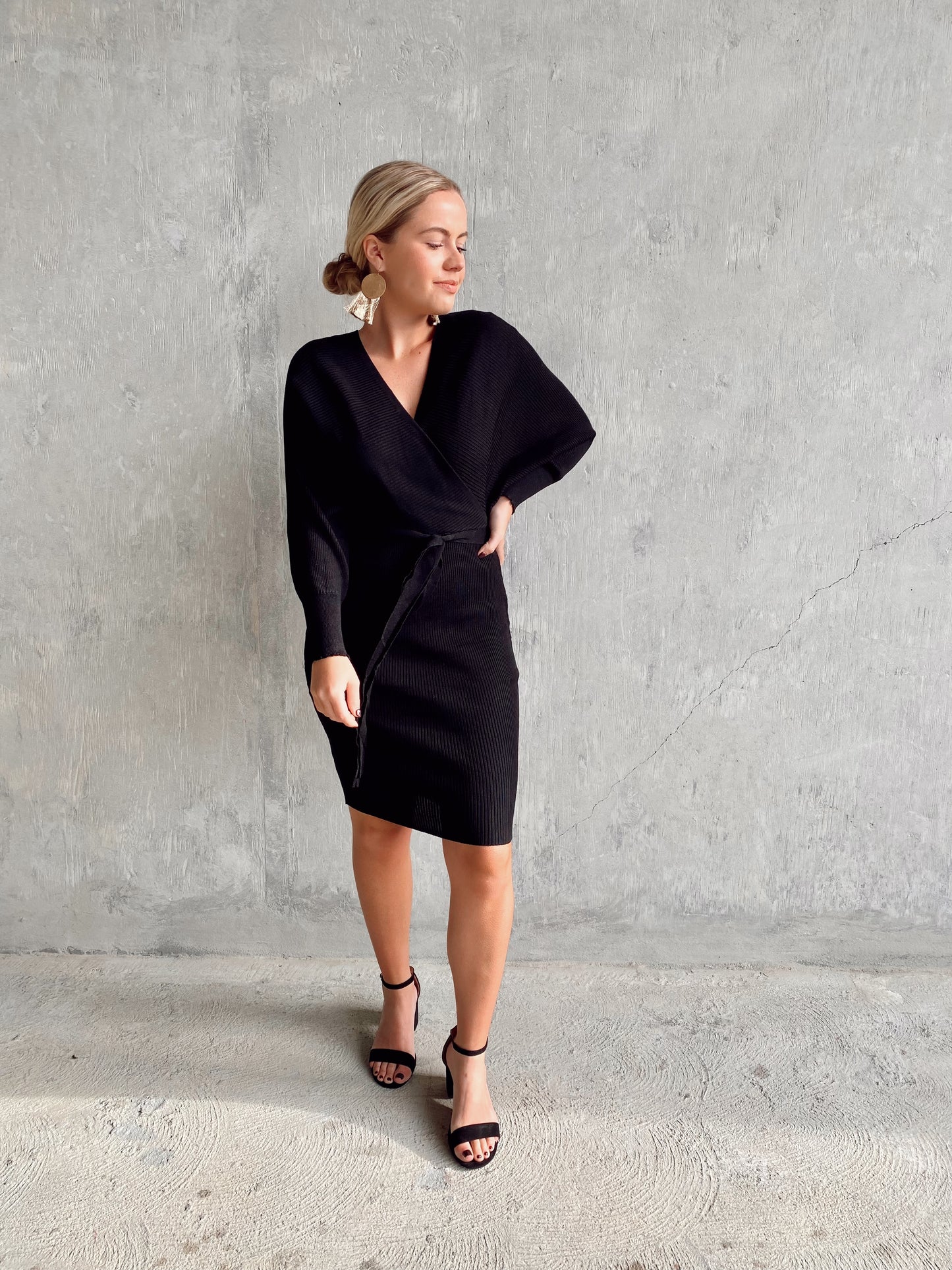 Black Sweater Dress