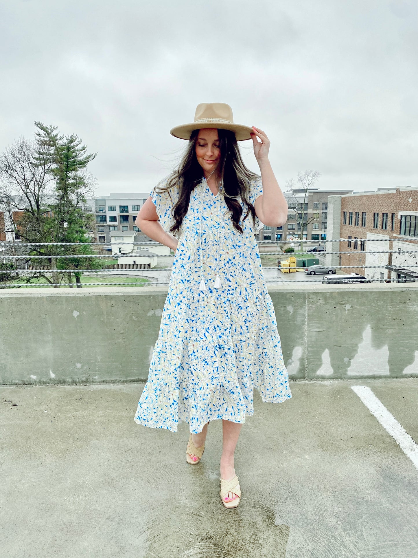 Lemon Breeze Maxi Dress