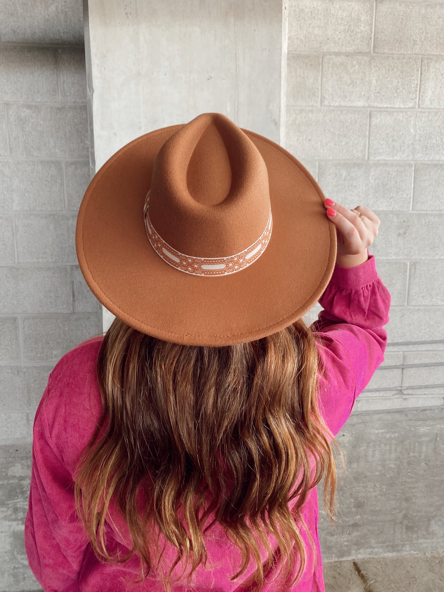 Felt Wide Brim Hat