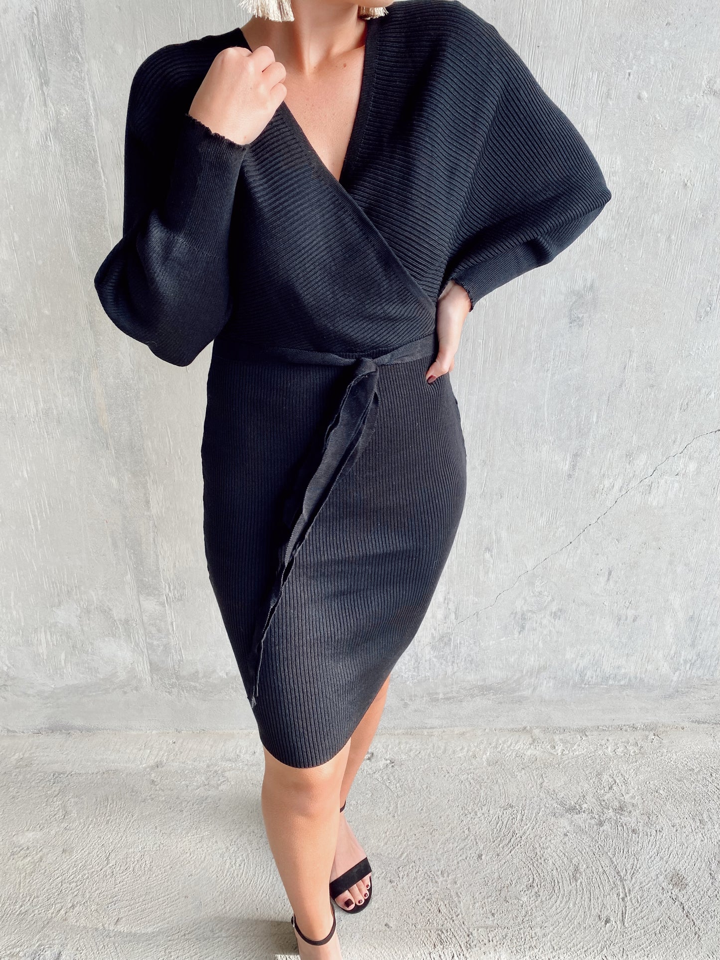 Black Sweater Dress