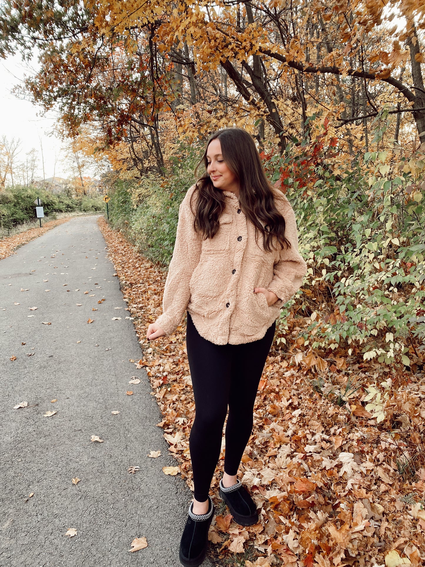 Teddy Button Up Shacket
