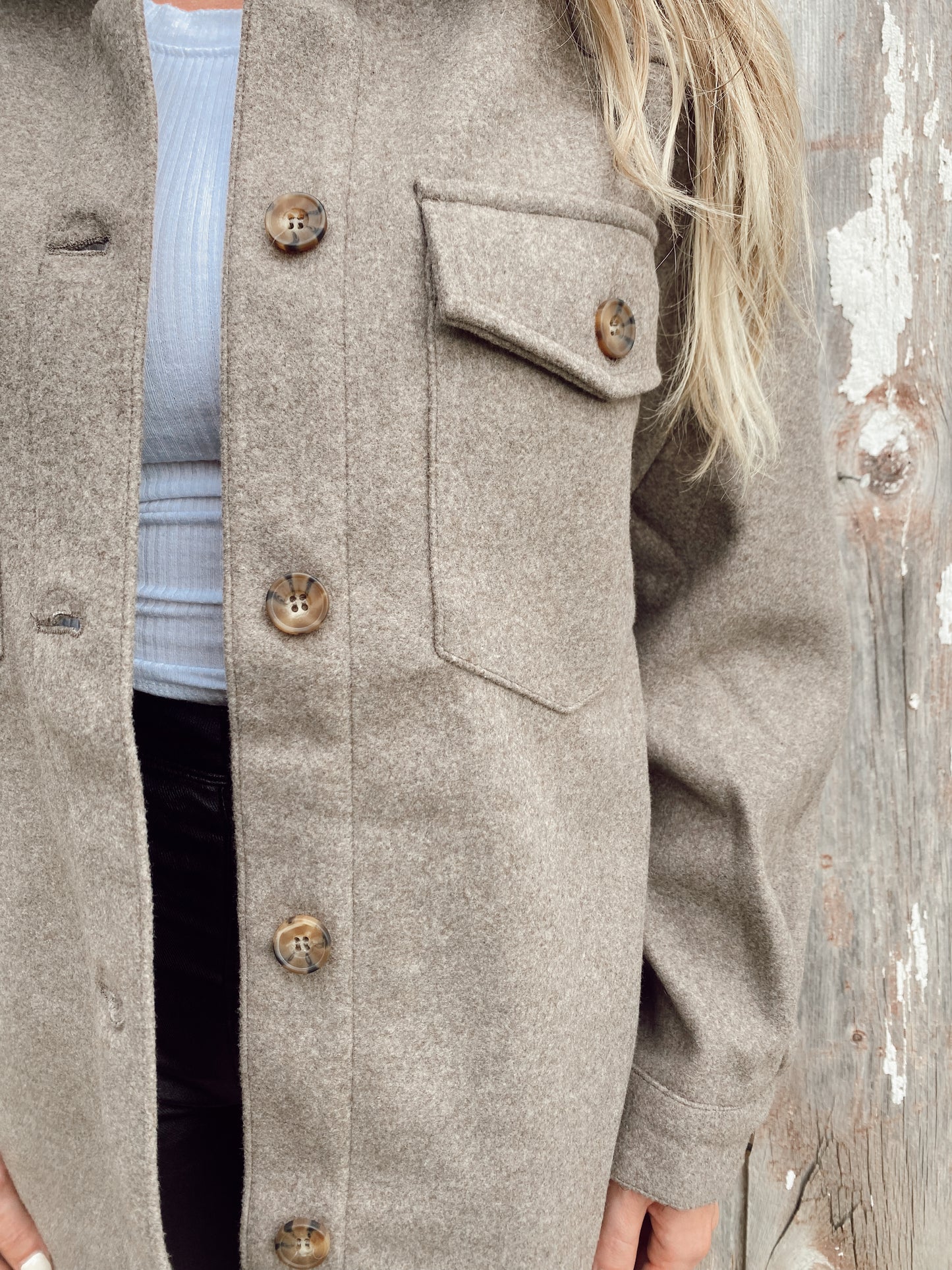 Coco Fleece Shacket