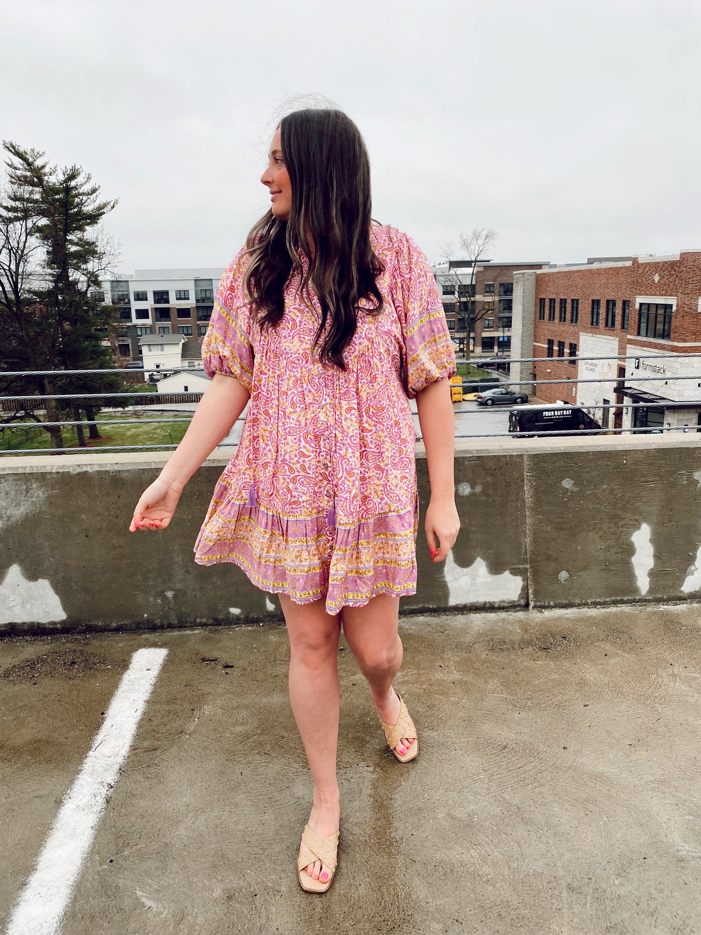 Orchid Mini Dress