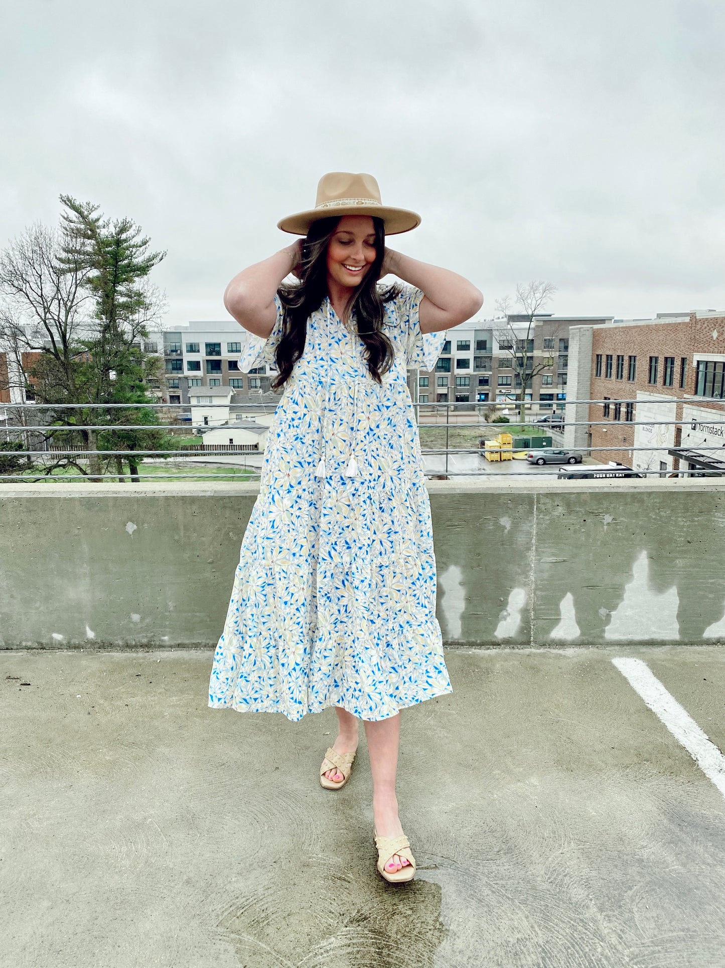 Lemon Breeze Maxi Dress