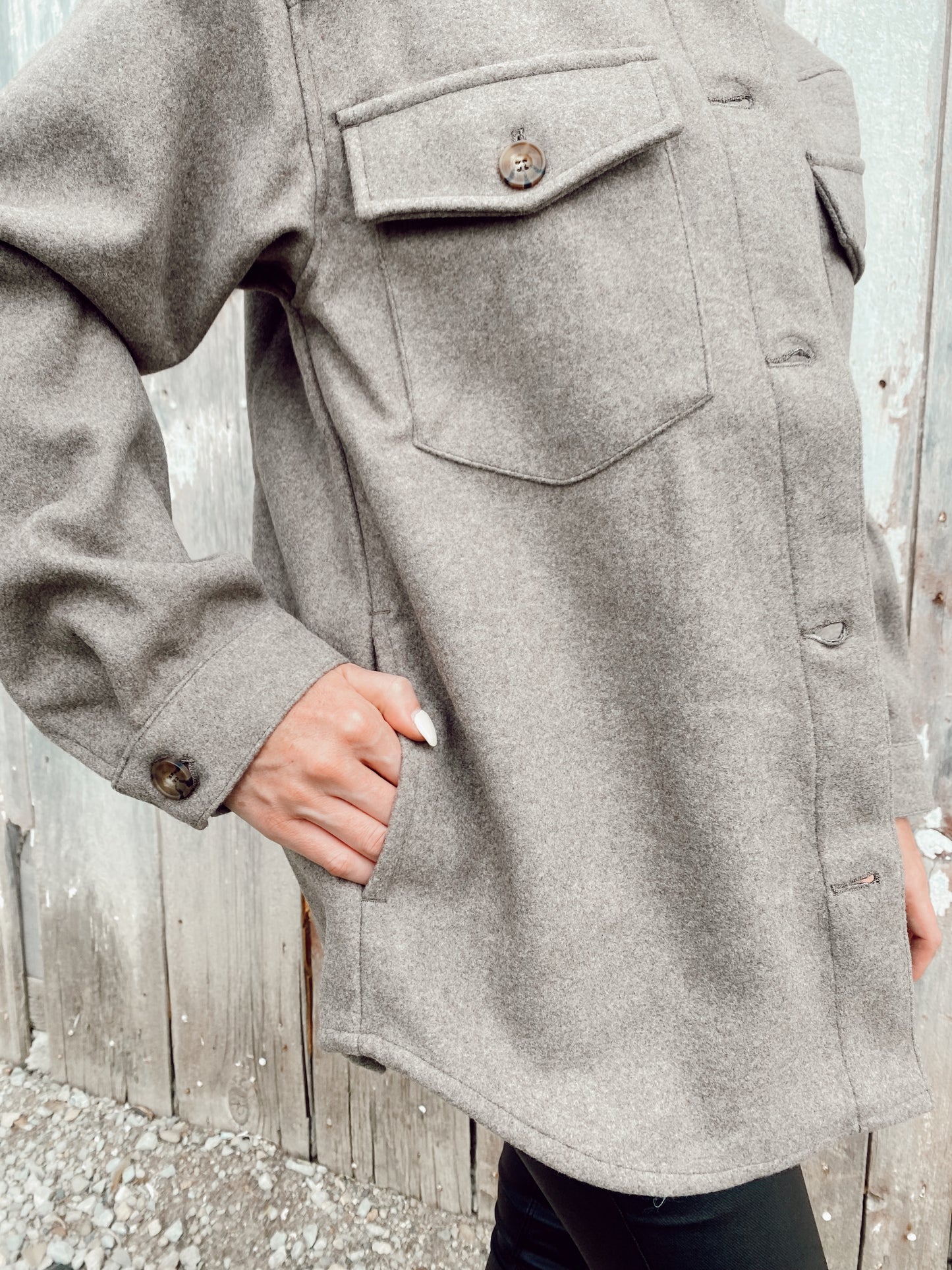 Coco Fleece Shacket