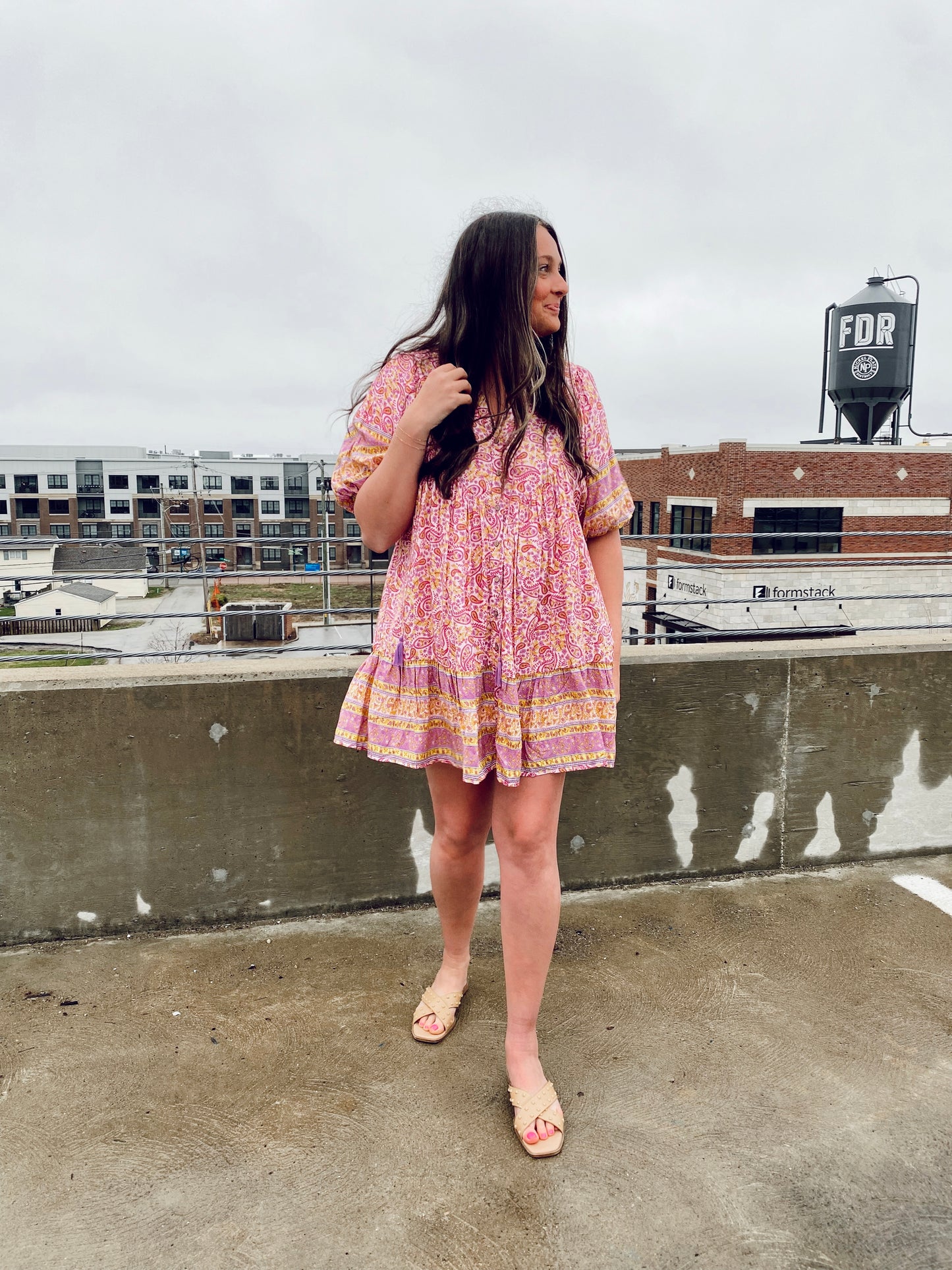 Orchid Mini Dress