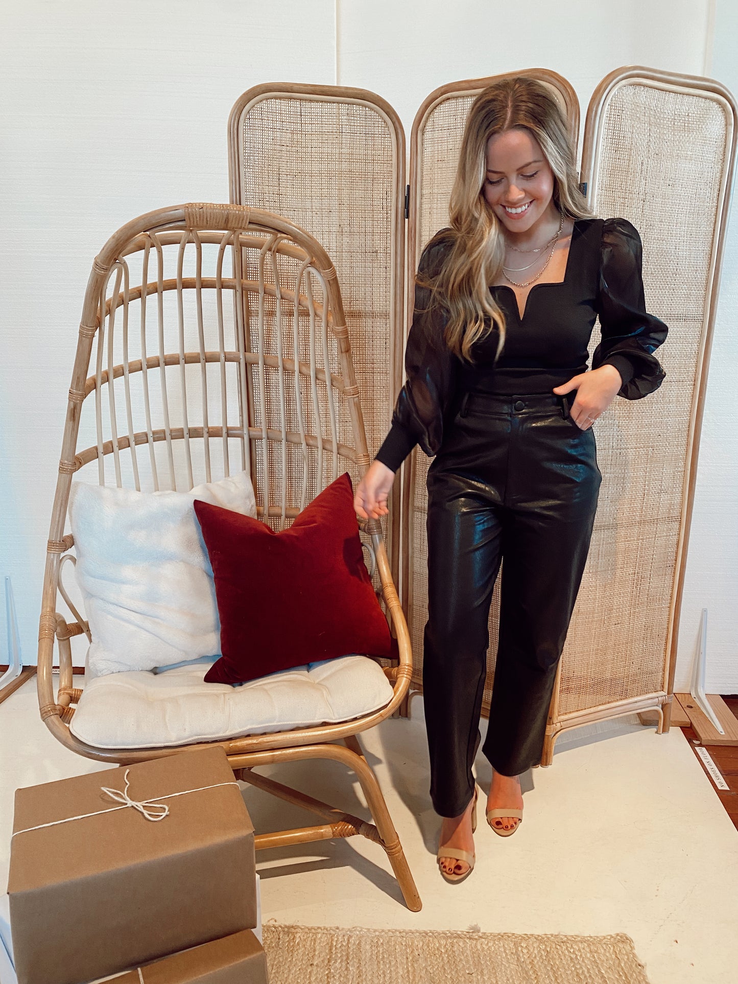 Sheer Sleeve Bodysuit