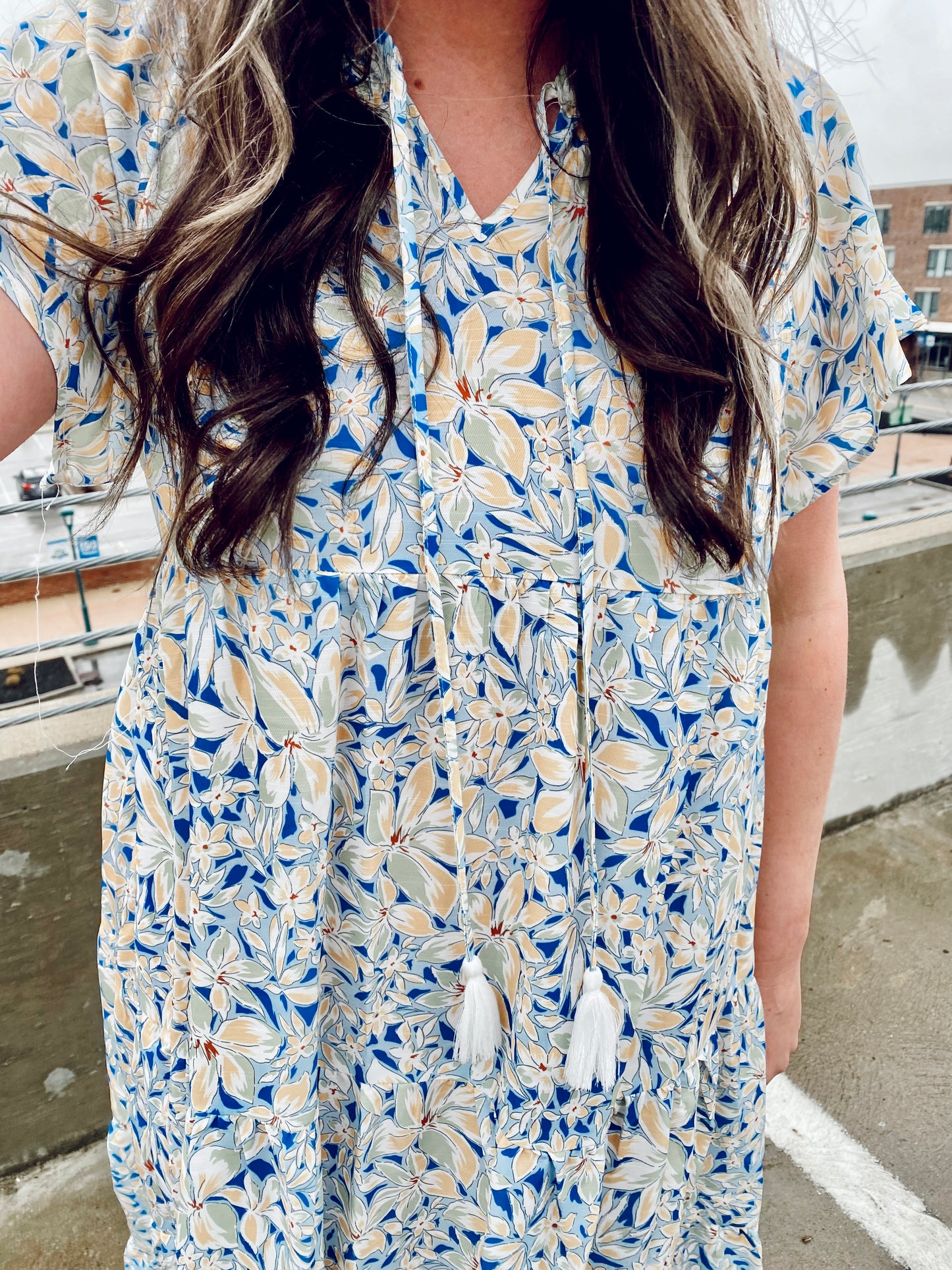 Lemon Breeze Maxi Dress
