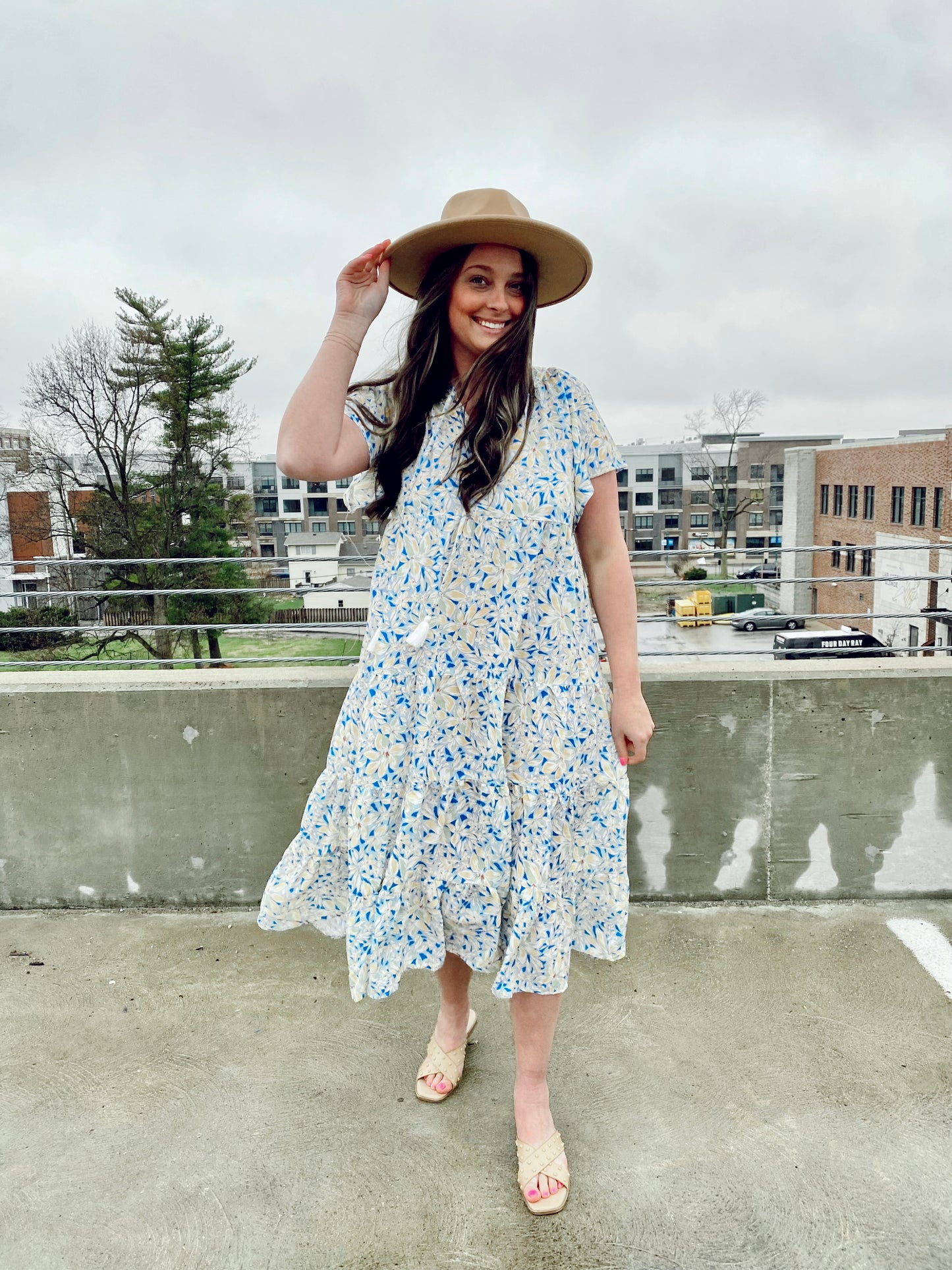 Lemon Breeze Maxi Dress