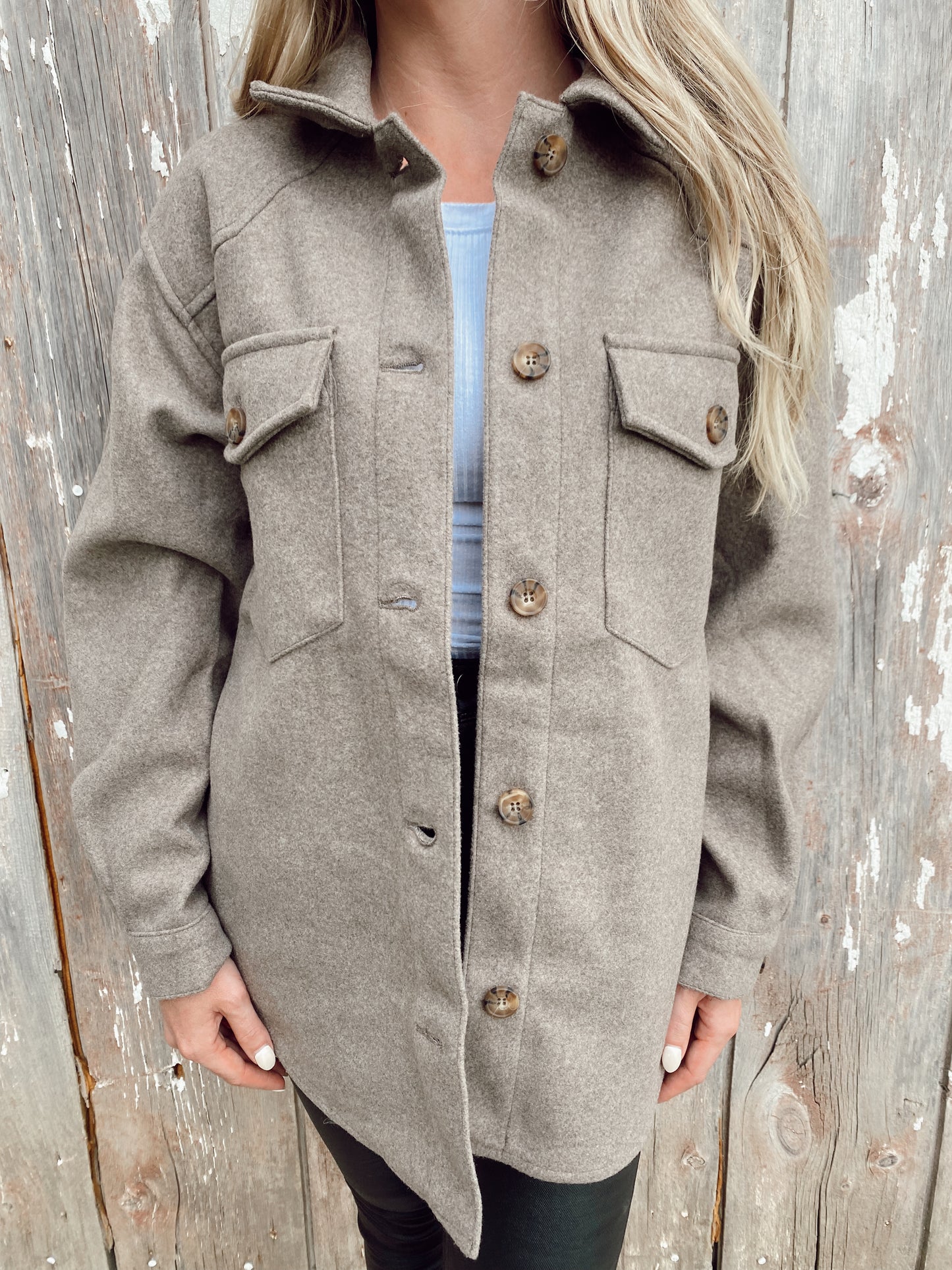 Coco Fleece Shacket