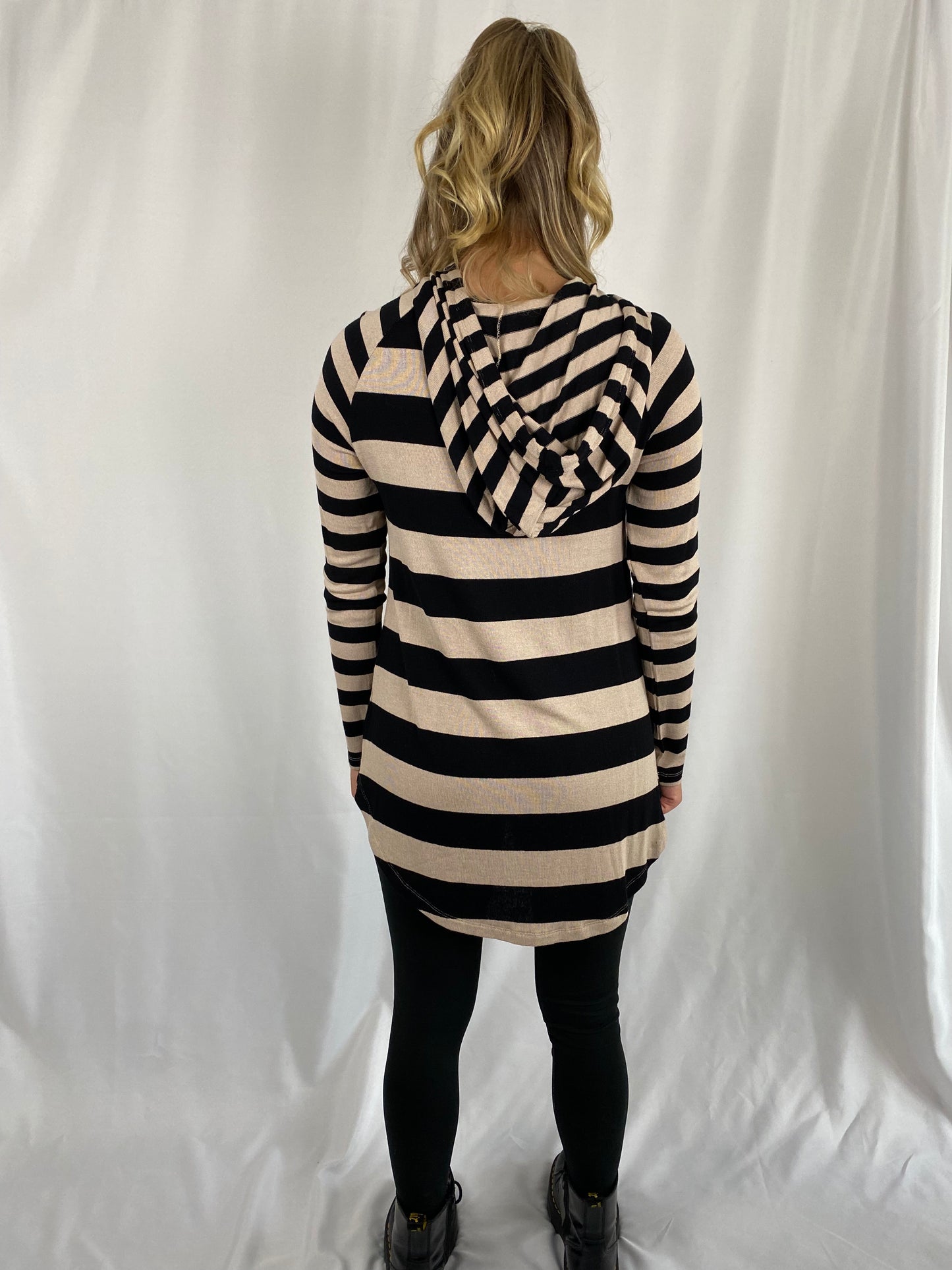 Stripe Hooded Tunic
