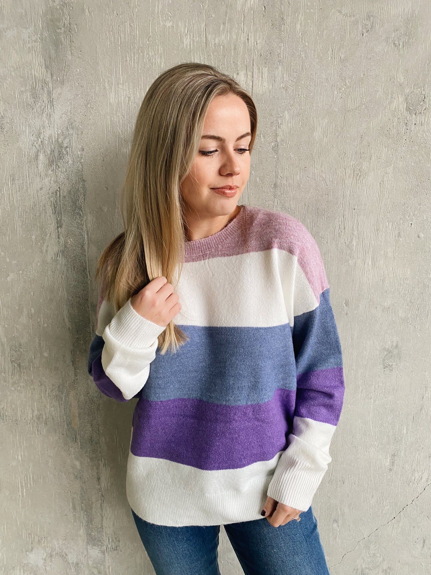 Multi Color Knit Sweater