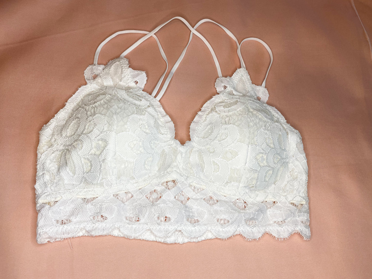 Lace Bralette-Black
