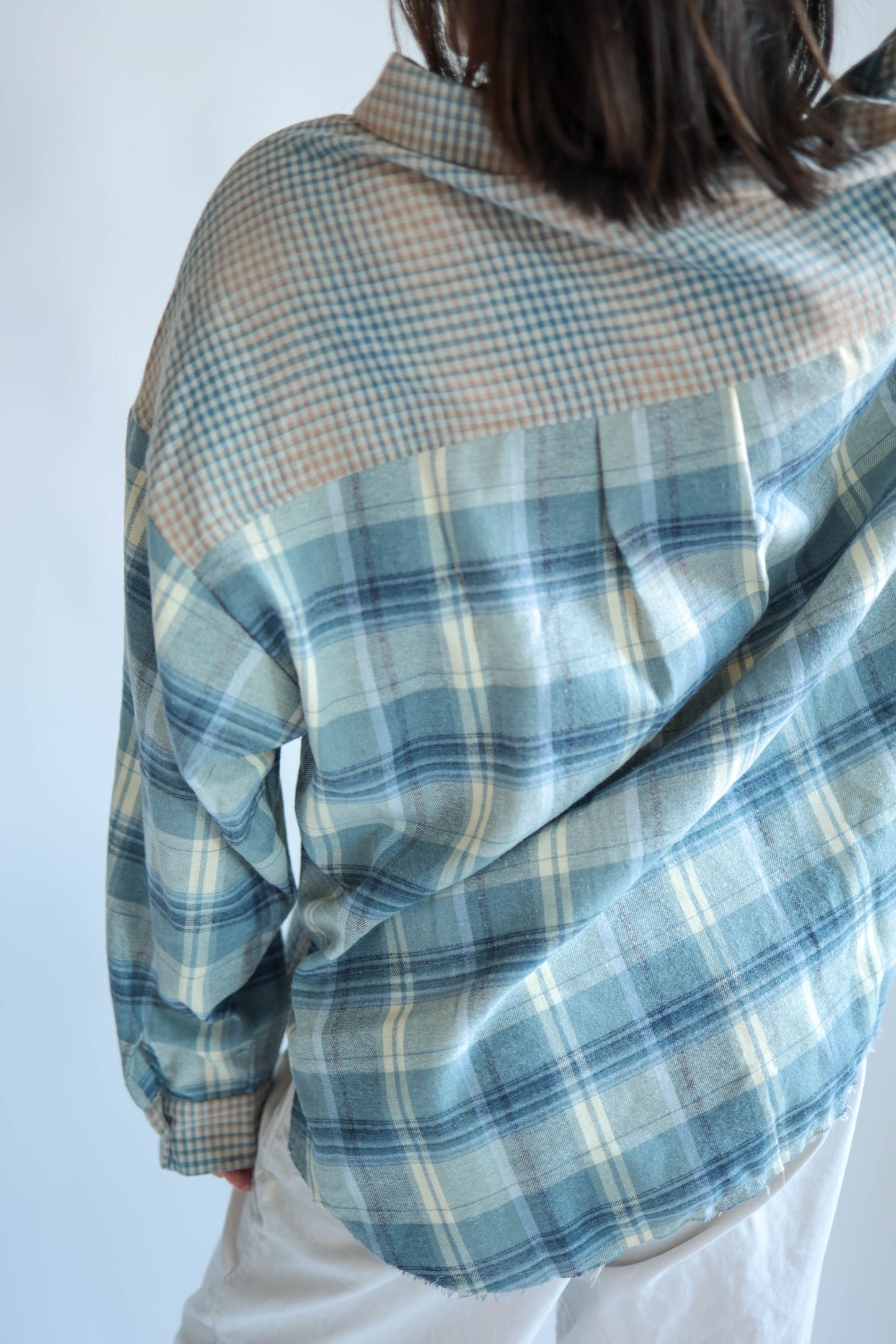 Baby Blues Flannel Top