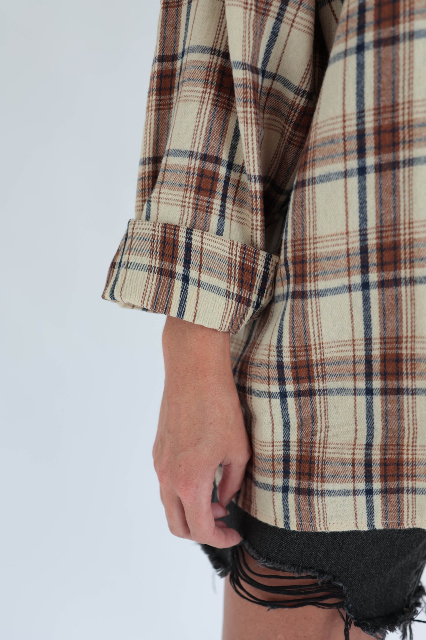 Oat Flannel Pullover