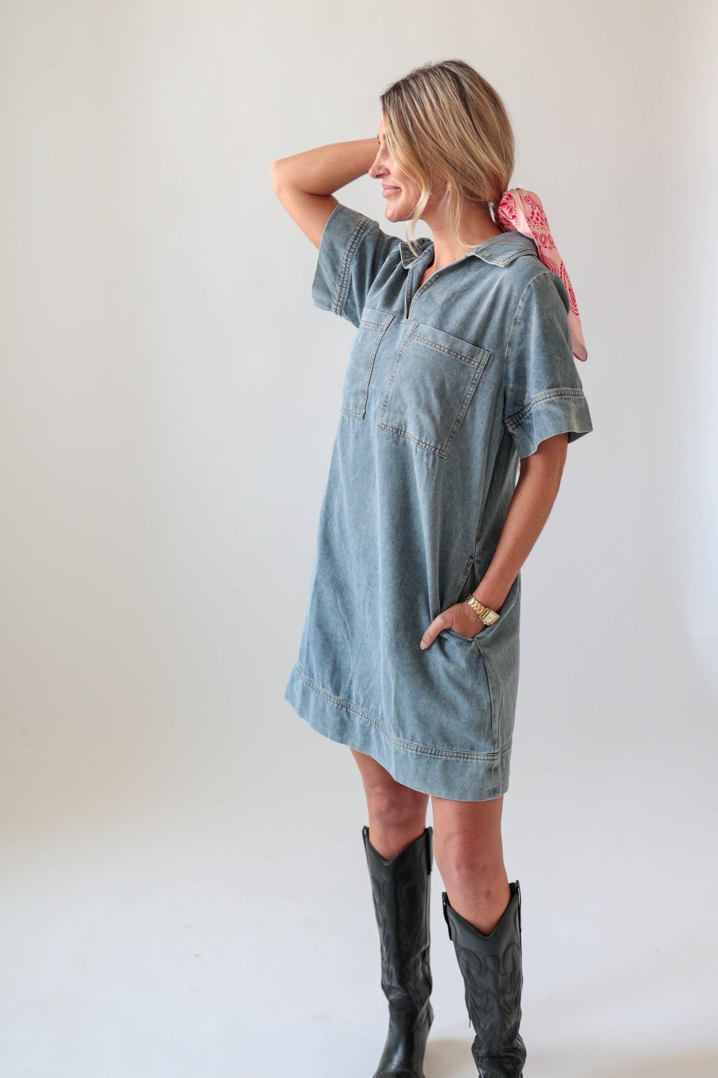 Blue Denim Nashville Dress