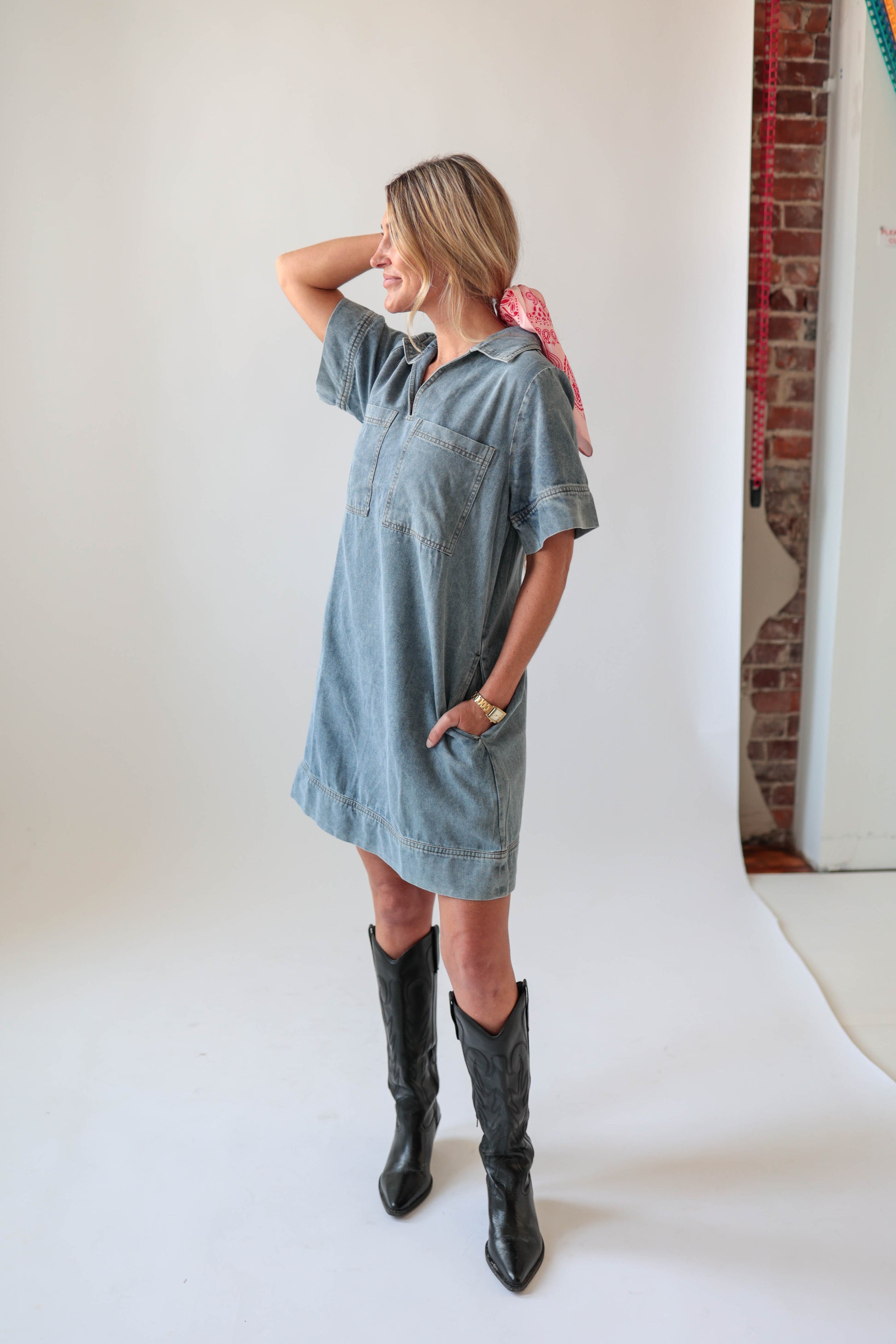 Blue Denim Nashville Dress