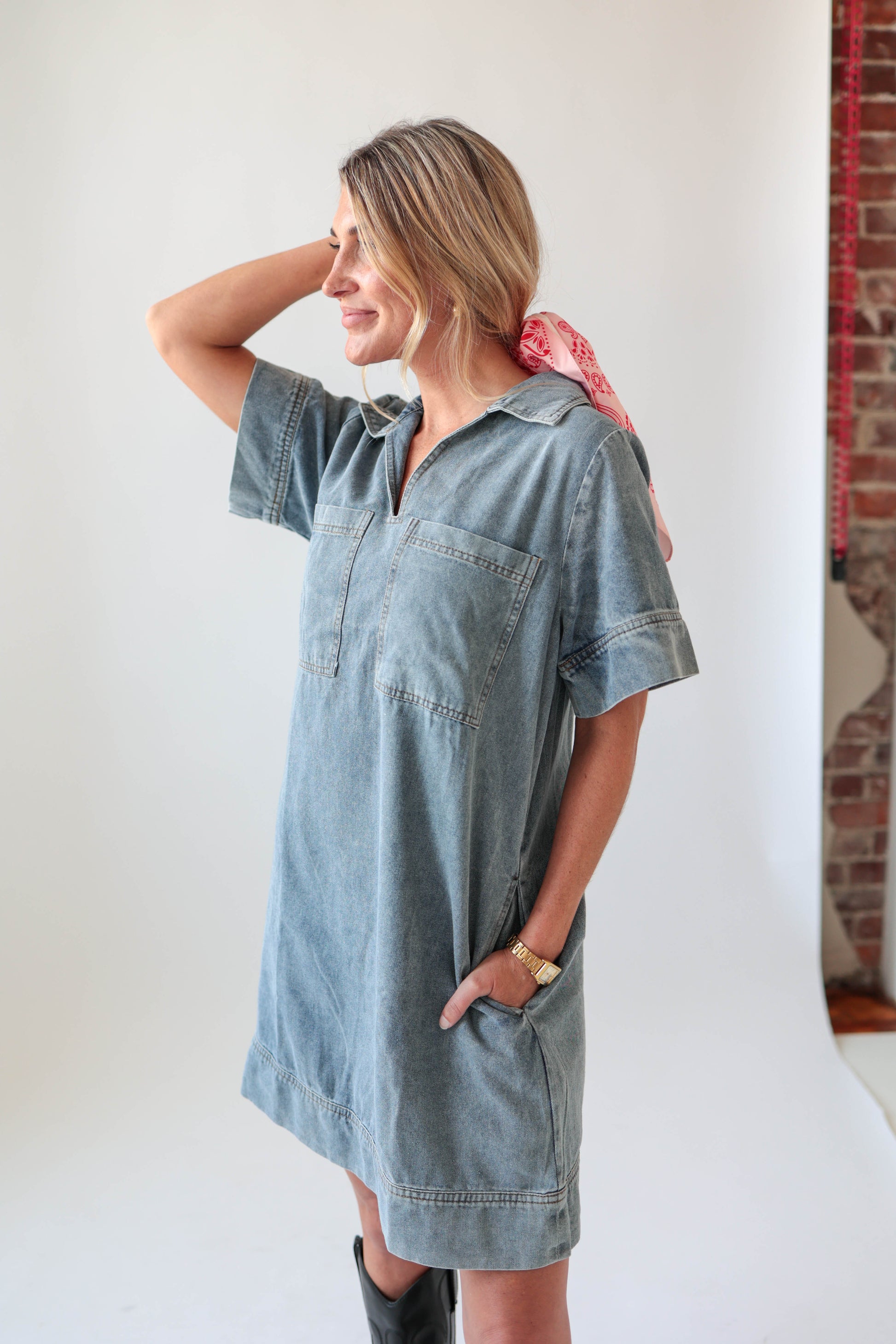 Blue Denim Nashville Dress