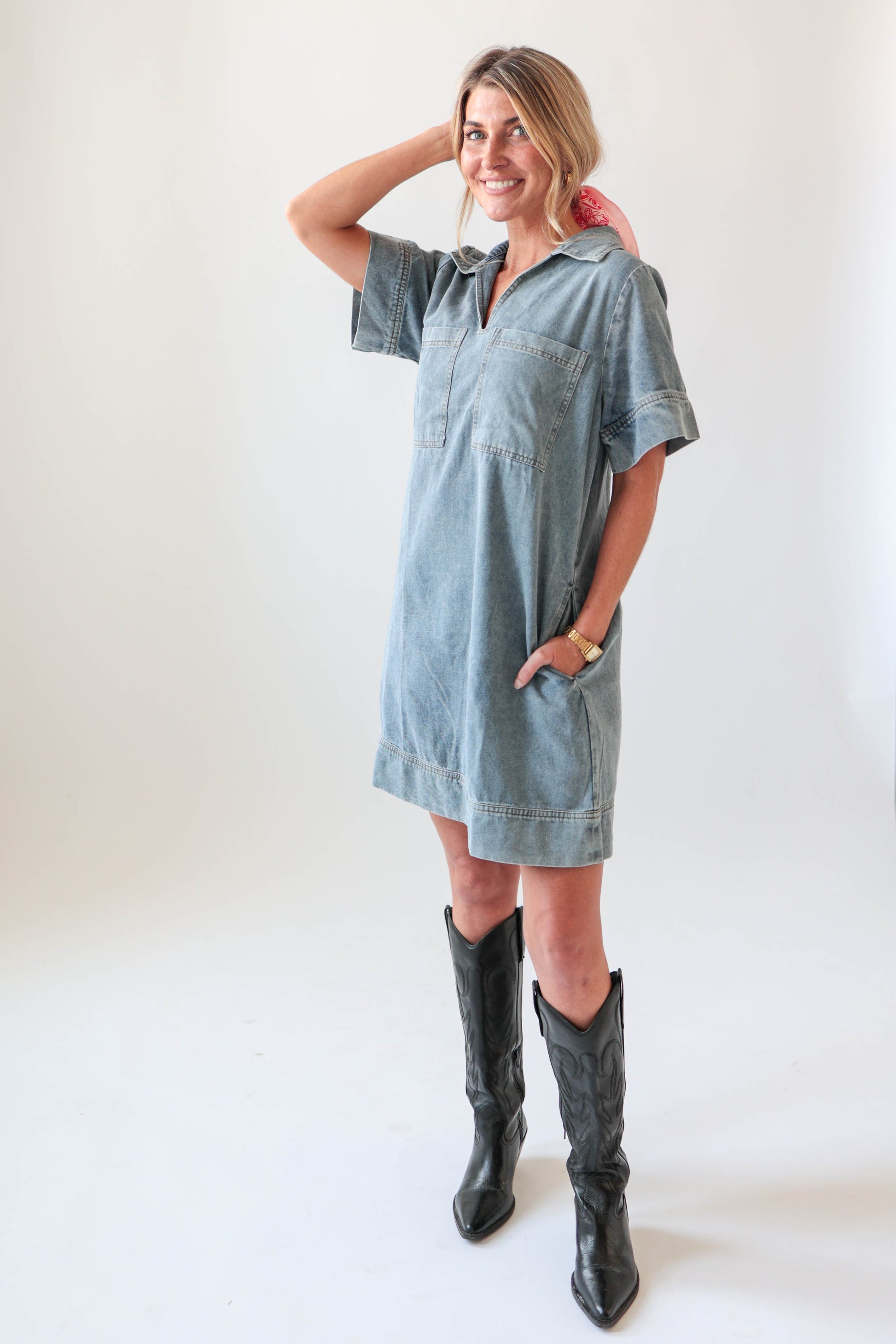 Blue Denim Nashville Dress