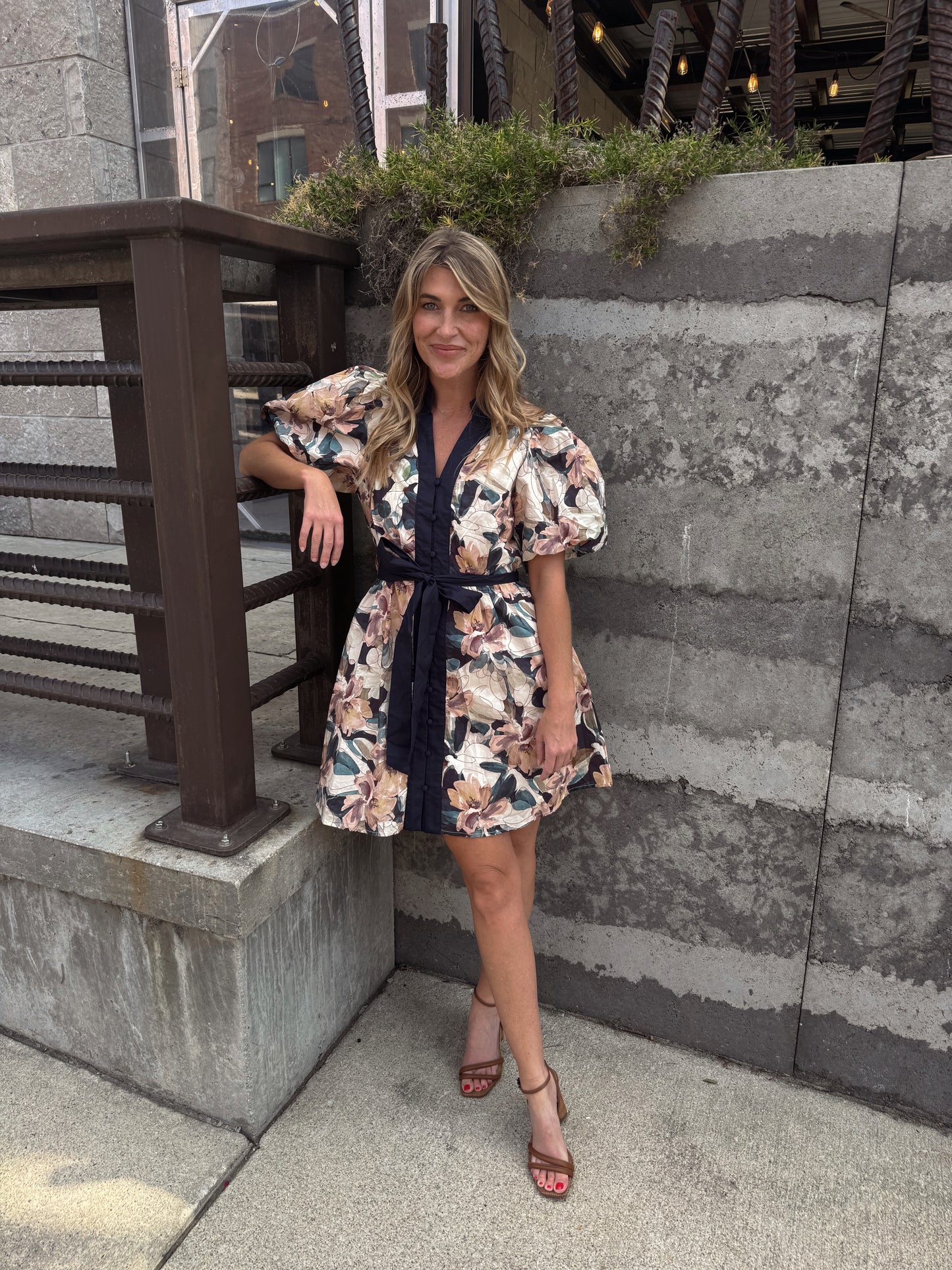 Midnight Magnolia Dress
