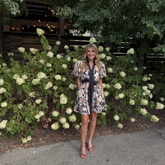 Midnight Magnolia Dress