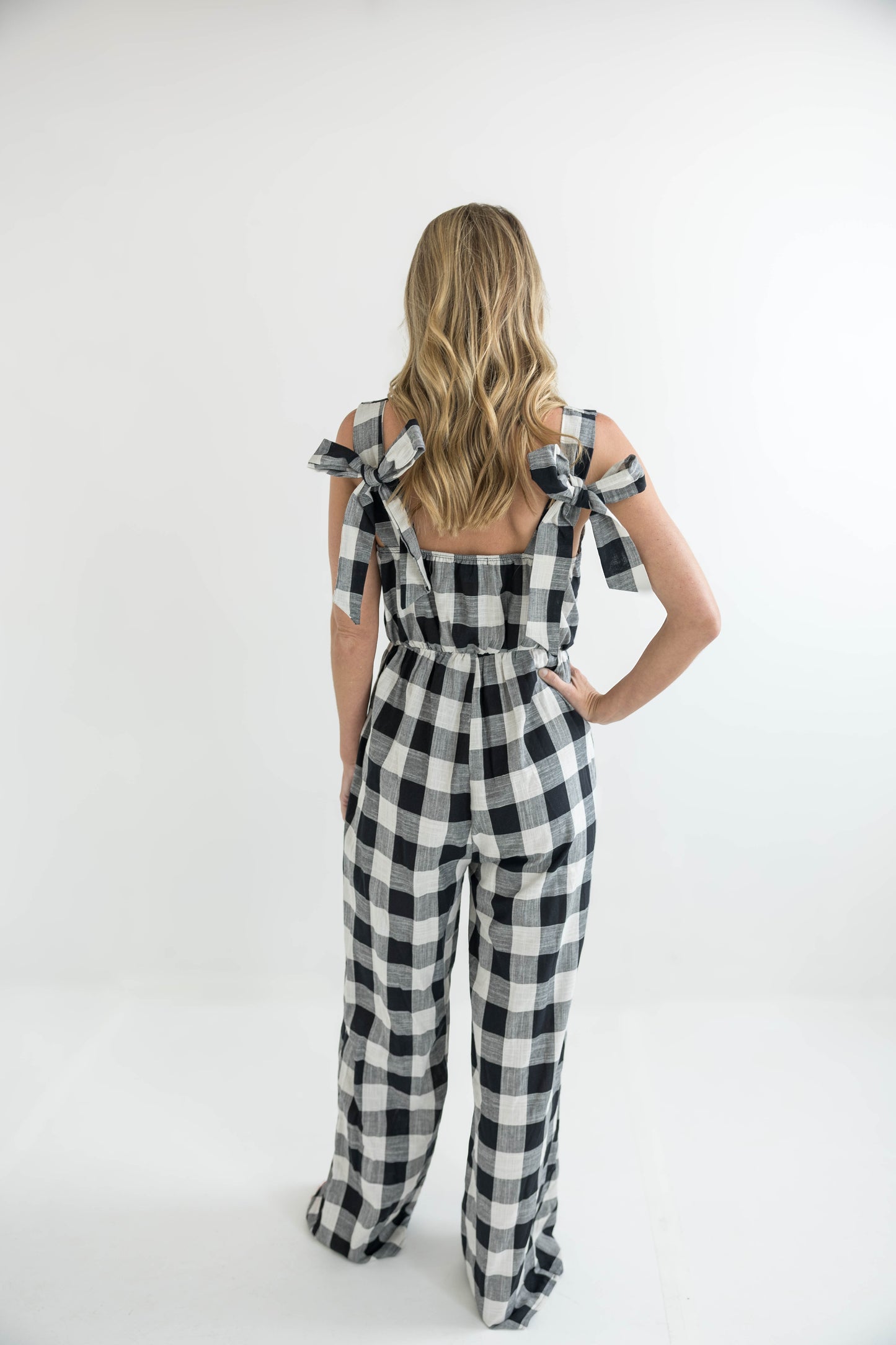 Checkmate Wide-Leg Jumpsuit